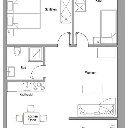 Apartmán Zum Rittergut 17